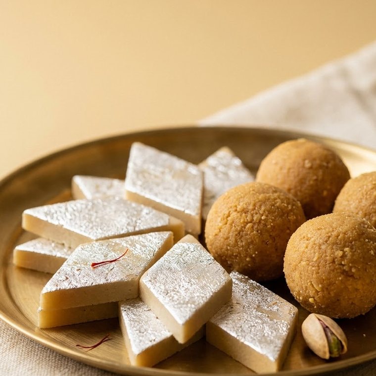 Mithai sweetened with Purova