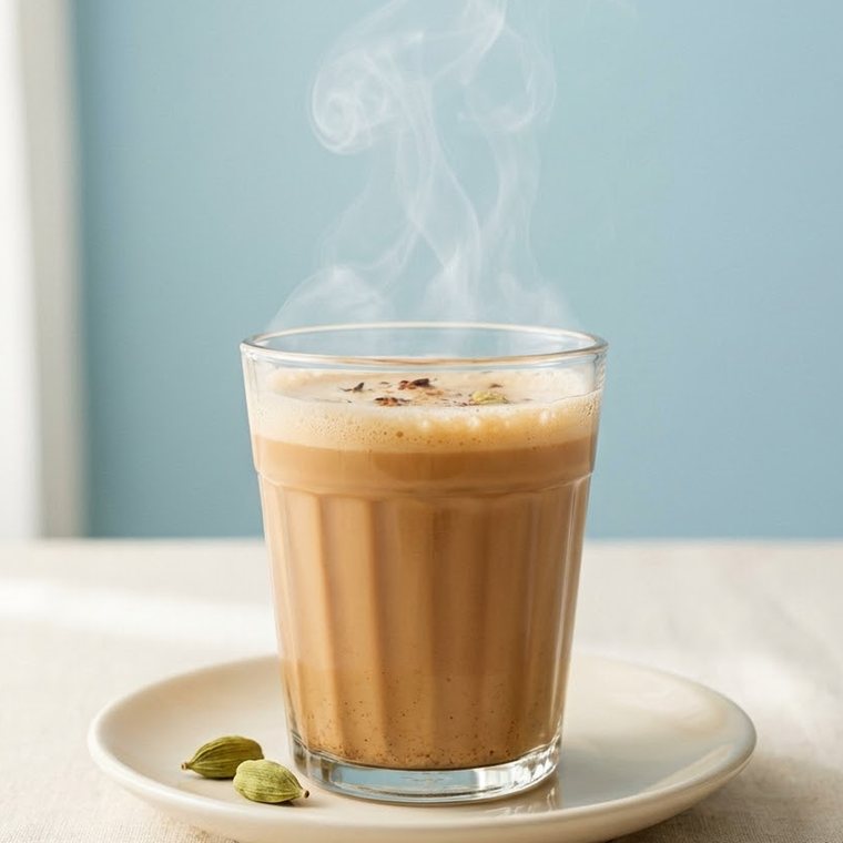 Chai sweetened with Purova